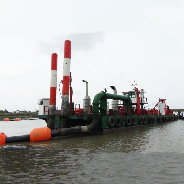 JMD650 Cutter Diesel Dredger in River Dredging Operation