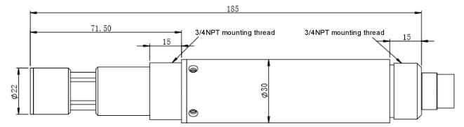 KWS-350 Digital Conductivity Sensor , Output method RS-485 (Modbus RTU)，Casing material POM