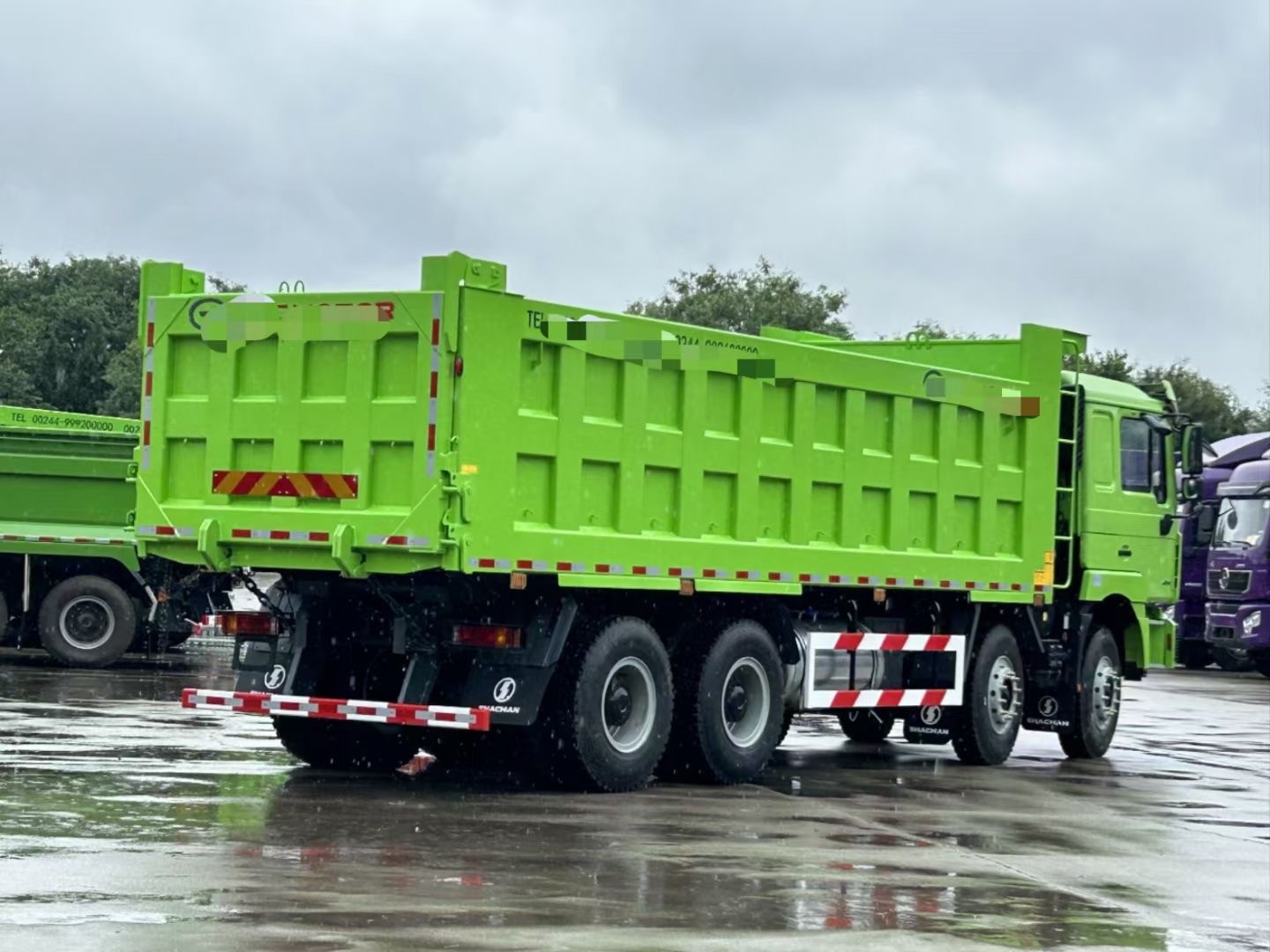 15M3 Capacity Sachman F3000 Tipper 4X2 4 Cbm Dump Truck with 6X4 Dump Truck