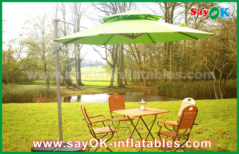 Camping Canopy Tent Custom Print 300cm Banana Hanging Sun Beach Umbrella For Outdoor Garden
