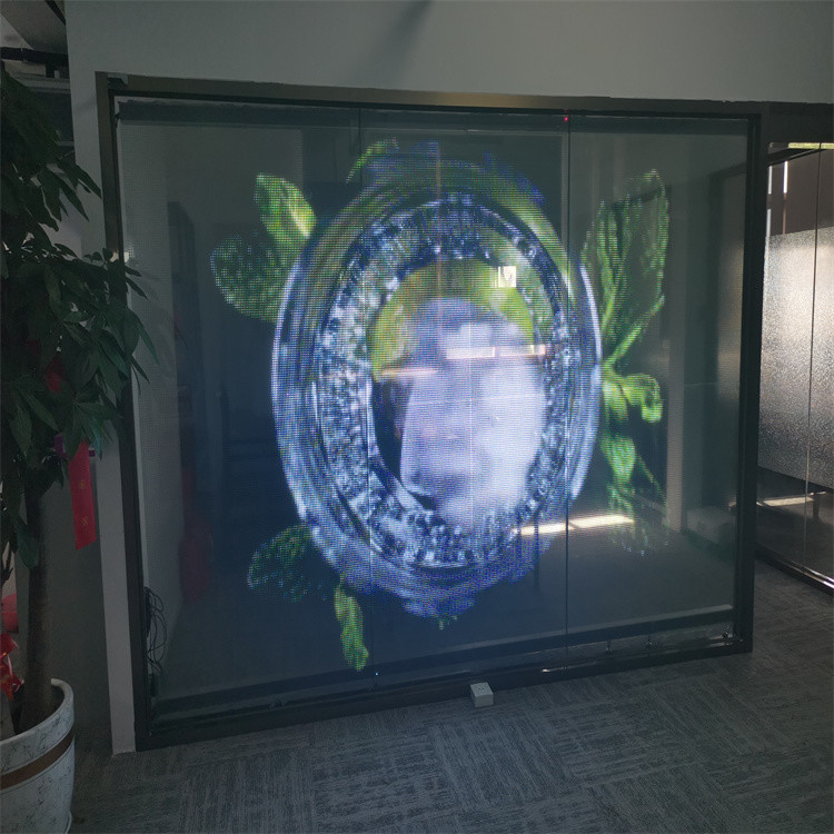 Ultra-thin LED Transparent Screen Advertising Display Multifunctional Transparent Screen