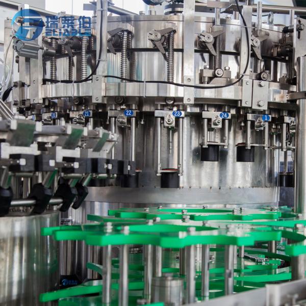 1500ml Glass Bottle Filling Machine , Electric Driven Soft Drink Bottling