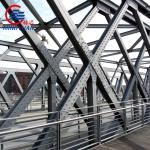 220kV ANSI Substation Transmission Line Gantry Structure Galvanized Steel Frame