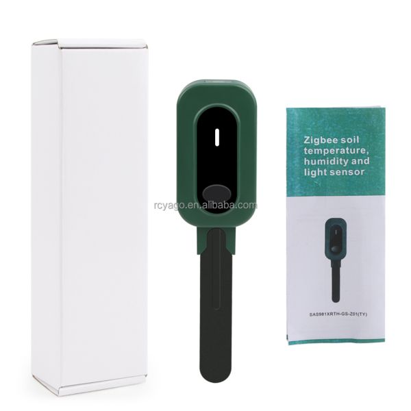 ZigBee 3-in-1 Smart Soil Sensor For Temperature Humidity Light Detector With Tuya APP Control