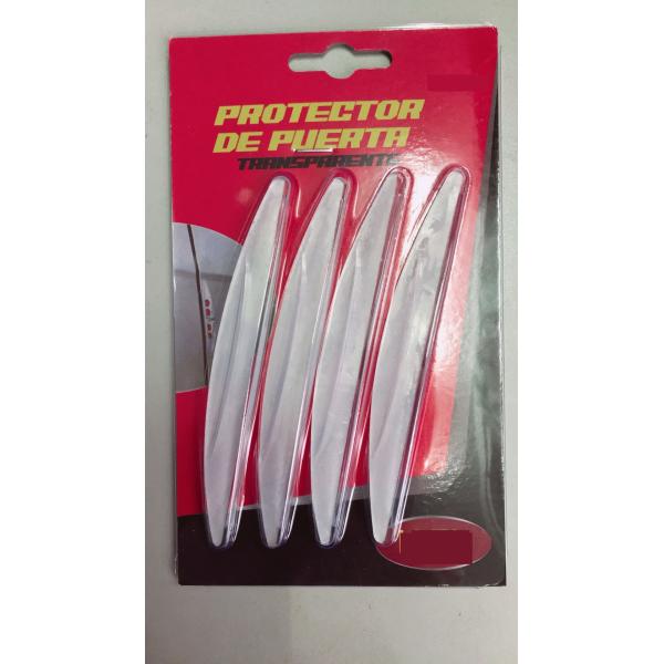 YKDG501A Transparent PVC Car Door Edge Guard Car Anti-Collision Protector Bumper Rubber Guards 4pcs/Pack