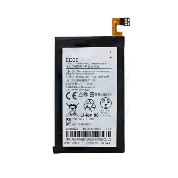 ED30 Motorola Mobile Phone Battery Moto G 2nd Generation Battery 2010 2070 mAh
