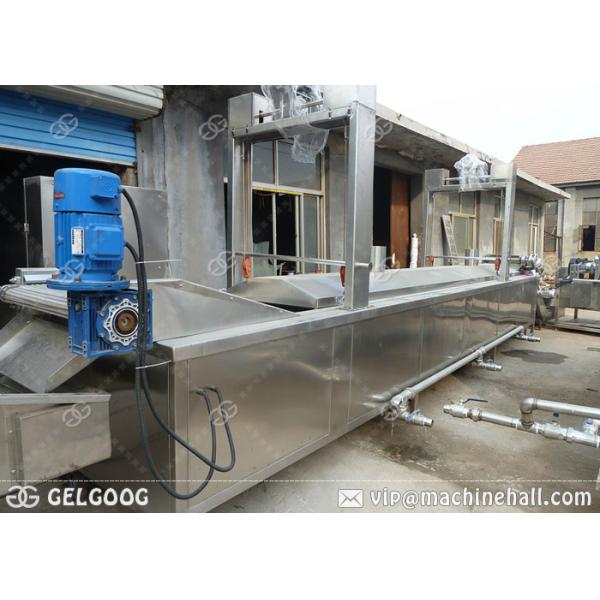 Fried Peanut Pork Skin Automatic Fryer Machine , 0-300℃ Henan GELGOOG Machinery