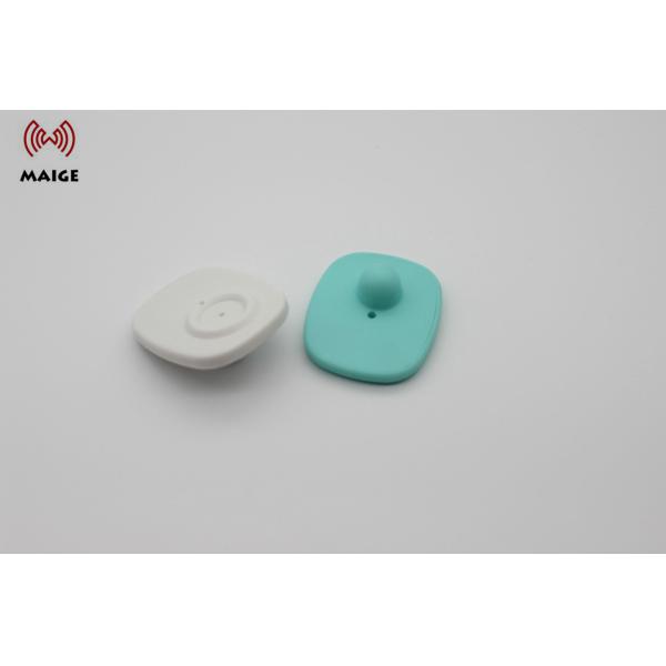 Mini Square Eas Rf Clothing Security Tag Compatible With Checkpoint Store Security System
