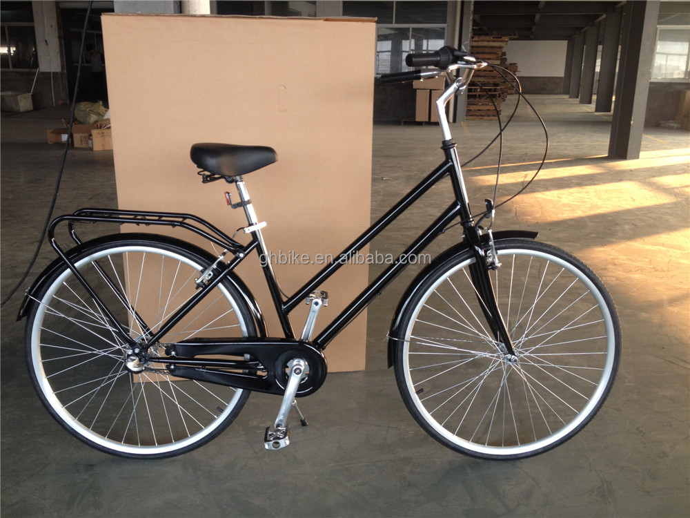 Rear Carrier Steel Frame 26 inch Nexus 3 Speed Ladies City Bicycle for City Commuting