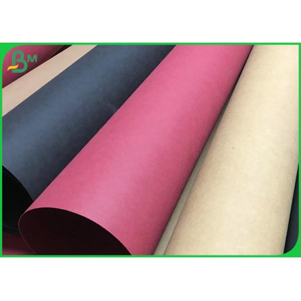 0.3mm 0.55mm Thick Recycleable Washable Kraft Paper Roll For Plant Pot