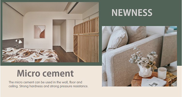 Polyurethane Resin Microcement for Building Design French VOC regulations A Certified