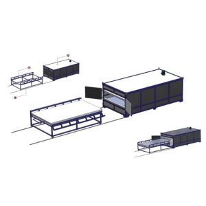 Quality EVA vacuum heating machine for laminating glass wholesale