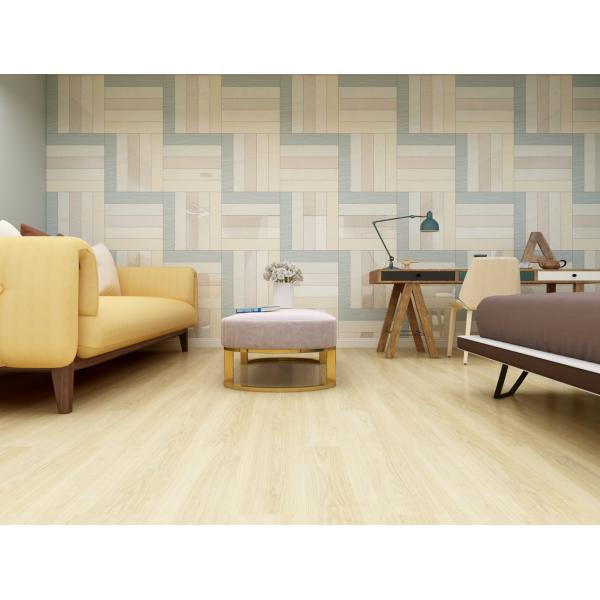 GKBM Greenpy MJ-W6002 SPC Flooring 5mm Stone Polymer Composite Rice Paddy Impression Click