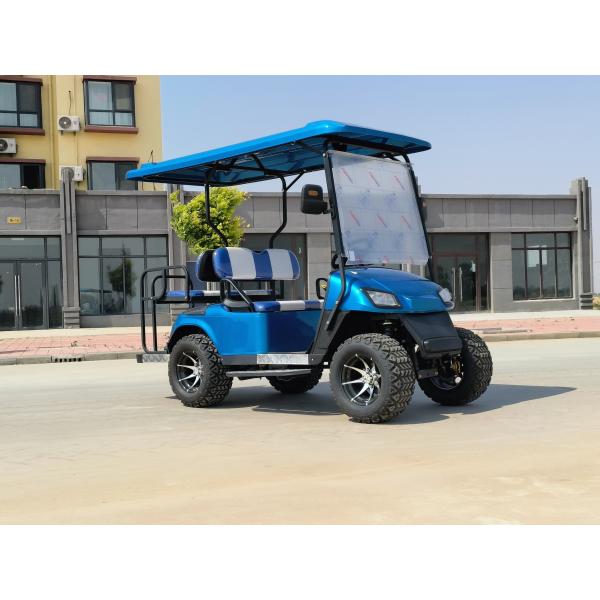 Affordable Price 4 Seater Golf Cart High End Instrument Panel NEV GOLF Cart With Bumper