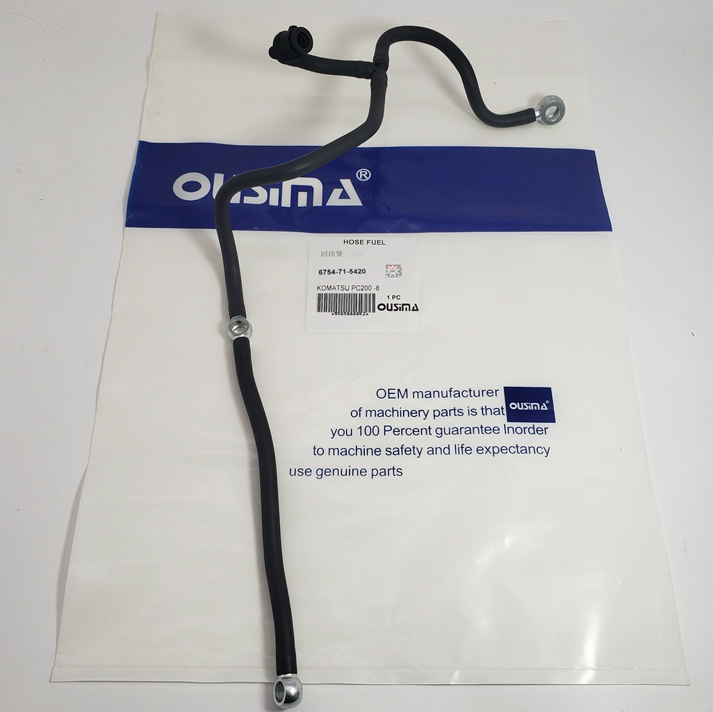 Fuel Drain Tube 6754-71-5420 For KOMATSU PC200-8 WA380-6