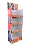 Customizable Cardboard Shelf Display Racks For Retail / Promotion
