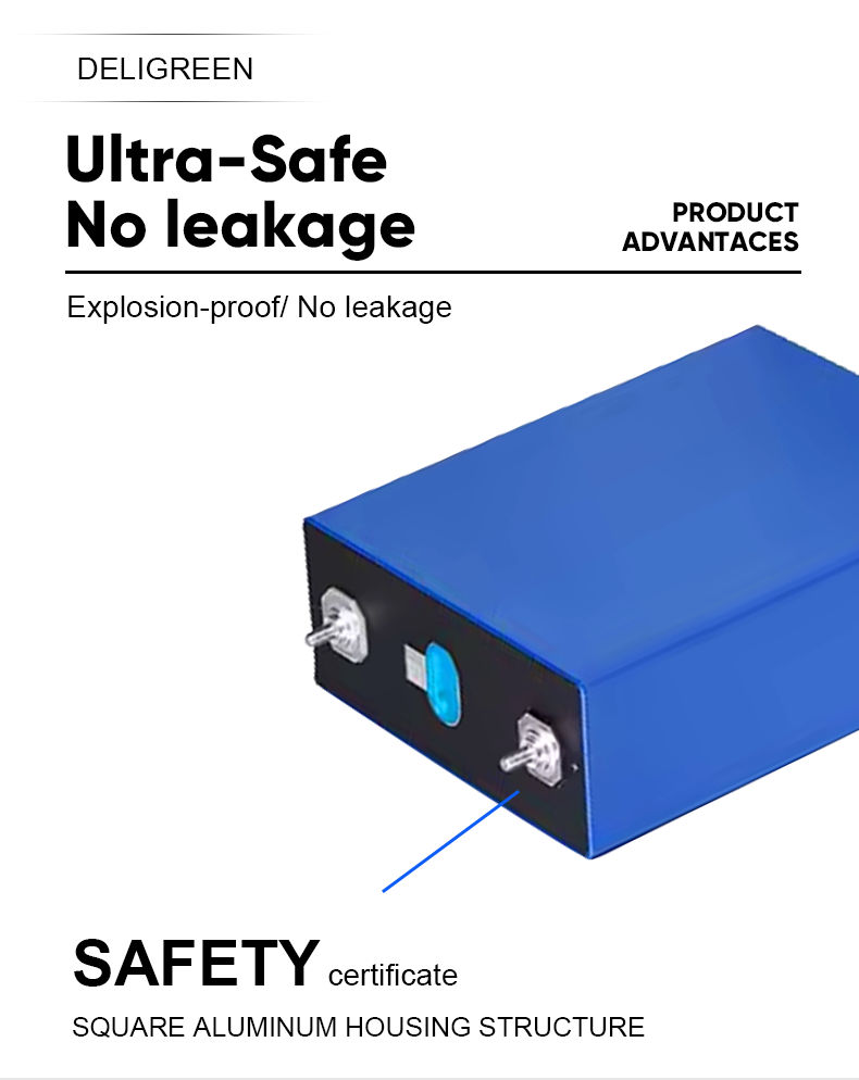 8000 Cycles 314AH LiFePO4 Lithium LFP Battery Prismatic Cell for Durable Energy Storage