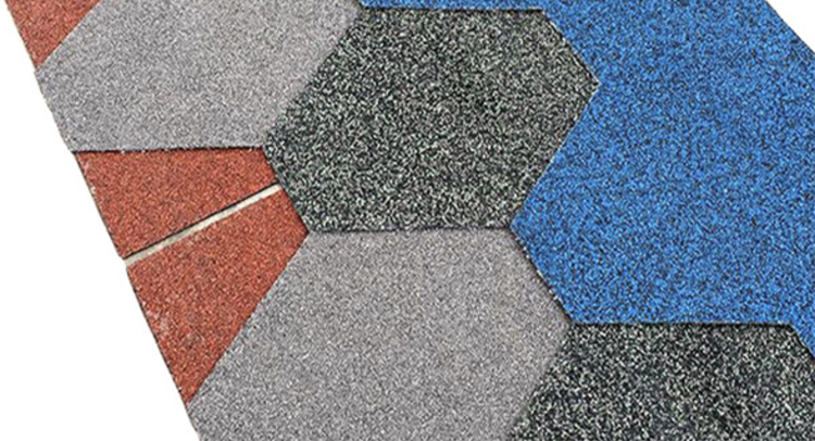 Asphalt Shingles for Traditional Design Style in Color Stone Chip Coated Roofing