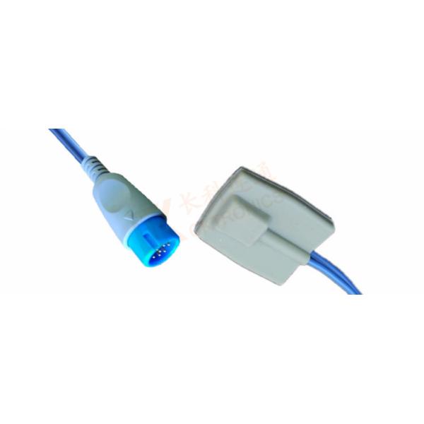 BIOLIGHT Spo2 Probe Sensor 12 Pin Reusable SpO2 Sensor Pediatric