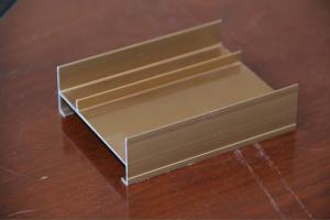 Quality Office / Bathroom Windows 6061 Aluminum Profile , Wood Grain Coated Profile Aluminum Extrusion wholesale
