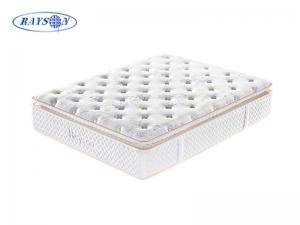 Quality 14 Inch Queen Hotel Bed Mattress With Memory Foam Topper wholesale
