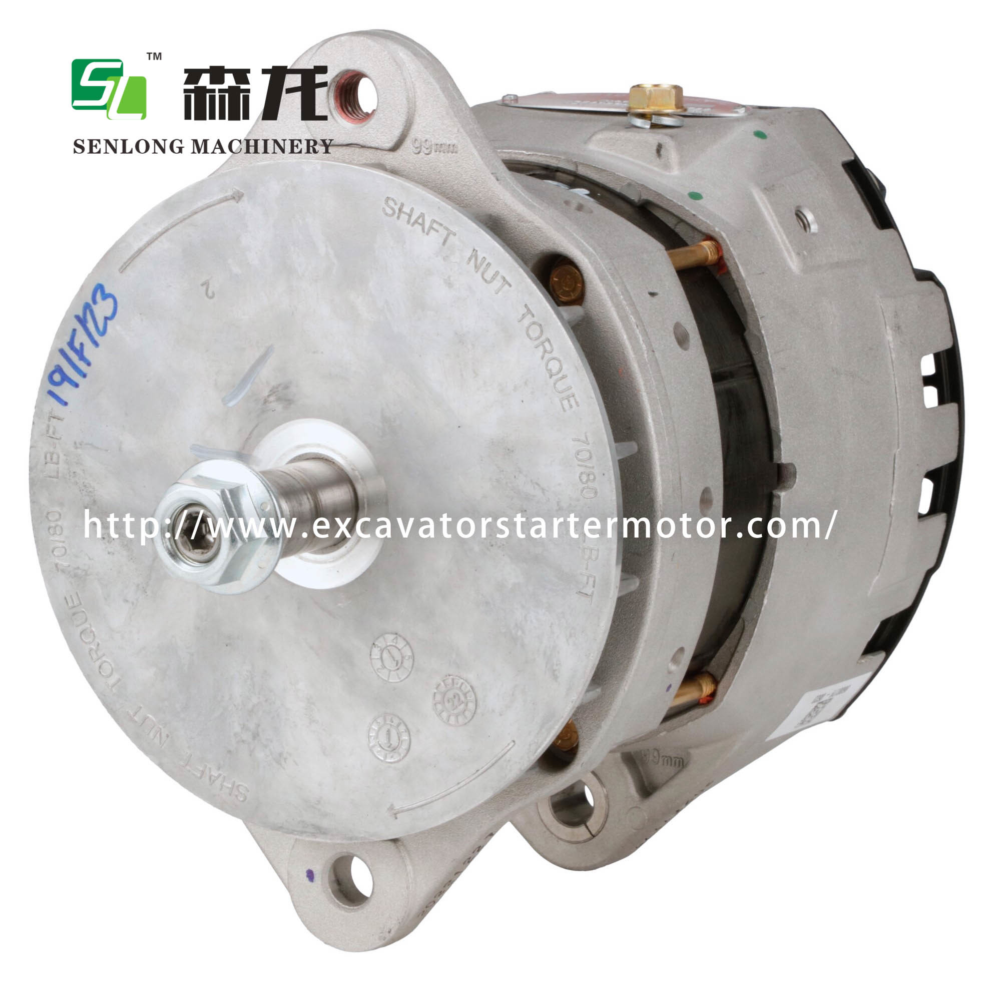Alternator 12V 270A Heavy Machinery Generator A1070S UD18506A 3579009C91 3579009C91 8600279 8600280 8600292 8600295