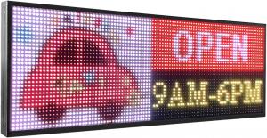 China Outdoor Digital LED Programmable Signs P10 RGB Full Color For Text Image on sale