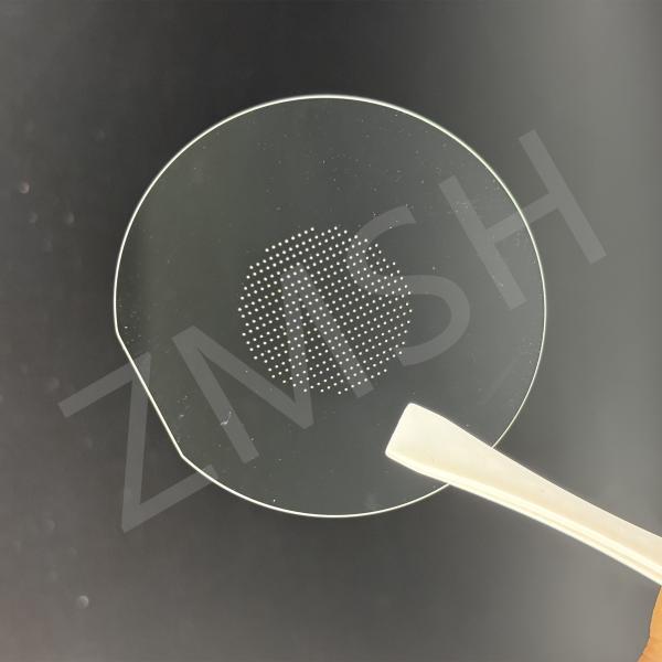 TGV Glass Substrate Micro-holes Drilled High-performance Ultra-thin Transparent