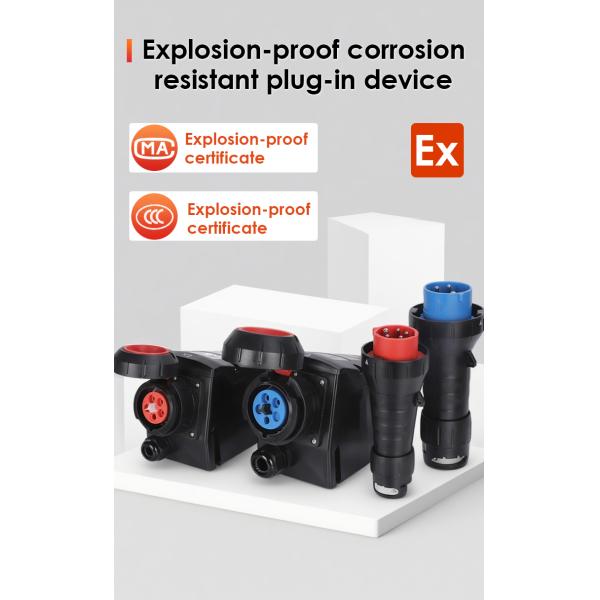 Ip65 Waterproof Industrial Plug And Socket 4 Pin 5 Pin IP67 Explosion Proof Aviation Socket And Plug For Oil And Gas