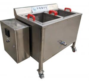 Quality Two Baskets Snacks Frying Machine Electric Pressure Deep Fryer For French Fries wholesale