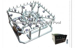 Quality Water And LED Lightful Music Control Fountain , Dancing Fountain Full Set wholesale