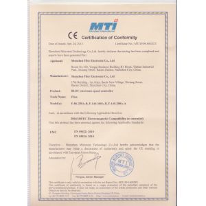 Shenzhen Flier Electronic Co., Ltd. Certifications