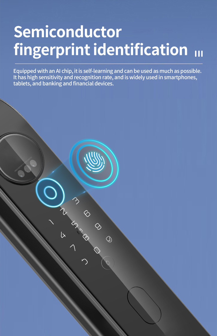 TH-X7 3D Face Smart Door Lock