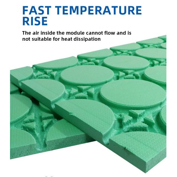 Moisture Proof Under Floor Heating Boards Underfloor Heating Insulation Mats XPS core