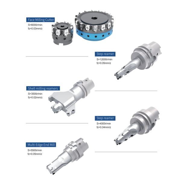Customized Interchangeable Reamer Cutting Tool For Gear Box Oil Pan