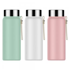 Quality 380ml Sports Thermos Flask With Belt Woman 304 Stainless Steel Vacuum Flask wholesale