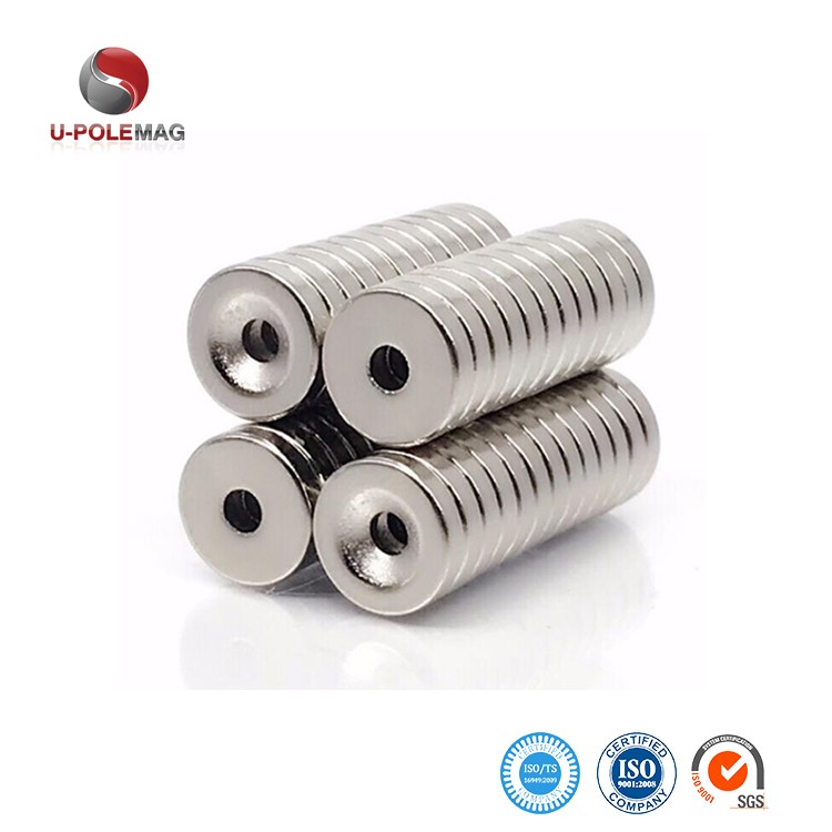 Neomidio Magnets Neodymium Magnetic Cup with Countersunk Hole About 25-30 days Lead Time