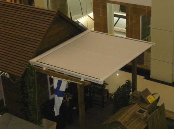Aluminum Conservatory Sun Shade Canopy Cassette Waterproof Patio Awning