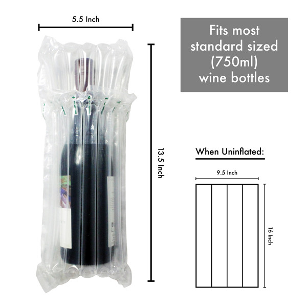 15 To 30 Microns Inflatable Air Column Cushion Bag