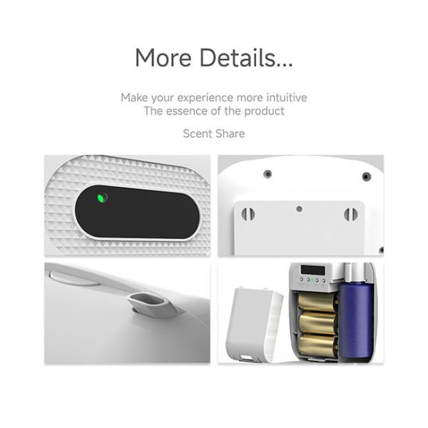 Home Small Area Air Freshener Wall Mounted A200D Smart APP Control Scent Atomizer