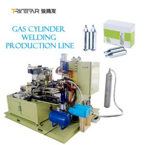 China Co2 Mini Cylinder Medical Gas Cartridge Automatic Welding Machine For Carboxytherapy Beauty on sale