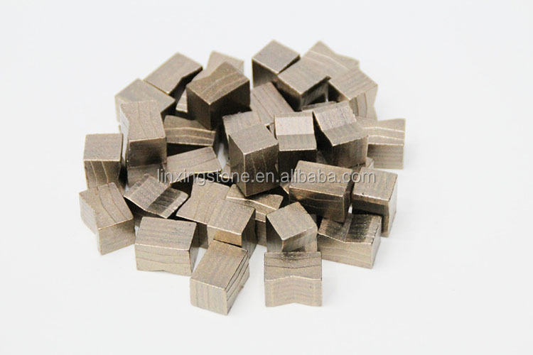 M Shape Diamond Segment for Cutting Granite and Sandstone High Frequency Brazed Welding