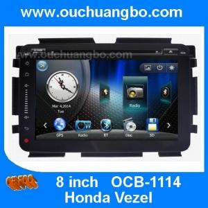 China Ouchuangbo car dvd gps radio stereo Honda Vezel iPod China facotory price Egypt free map on sale
