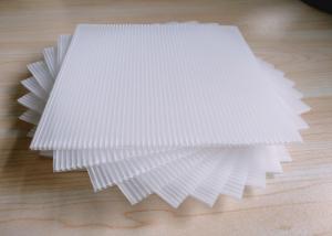 China Fluted Plastic Dunnage Sheets for Packing Solar Silicon Wafers of Photovoltaic Cells on sale