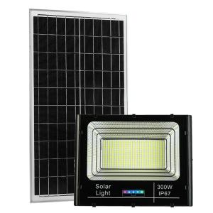 Quality Upgraded Solar Flood Light 25W 40W 60W 100W 200W 300W LED With Battery Indicator wholesale