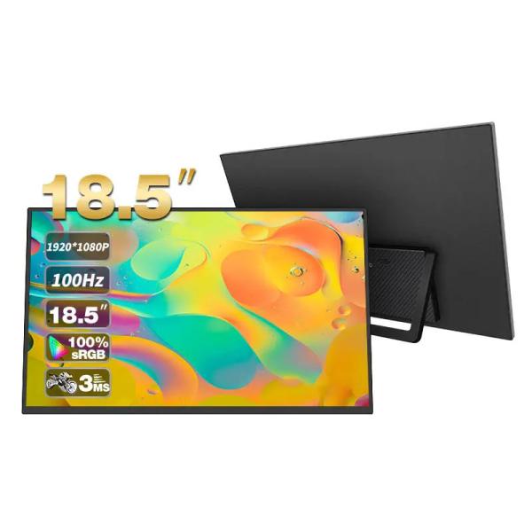 Cheap IPS Display 18.5" Portable External Monitor 1080P Dual Screen for Laptops for sale