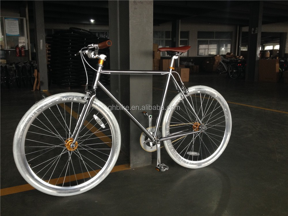 Wellgo Pedal Equipped Vintage Fixie Fixed Gear Bike A Nostalgic Ride for Modern Times