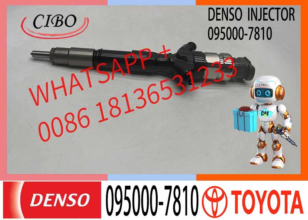 23670-30290 095000-7820 095000-7810 23670-39265 23670-30120 for Toyota 1KD 2KD Engine Fuel Injector