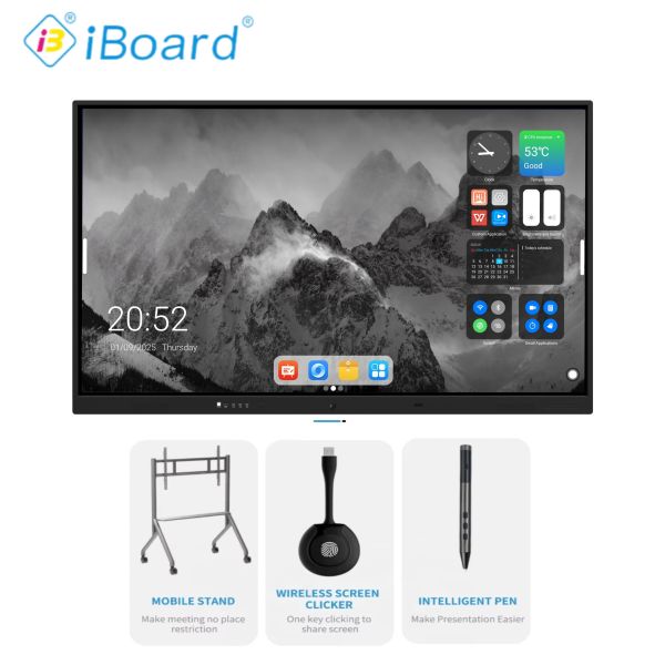 86" Interactive Flat Panel Multi Touch Display For School Meeting room