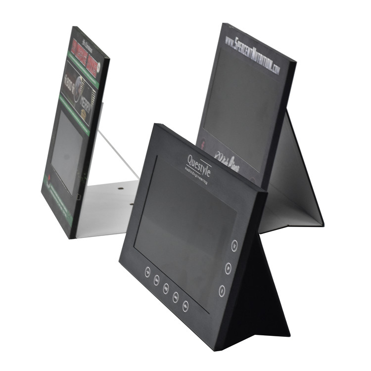 in store video shelf talker video display, 10 inch POP video display for retail store video marketing